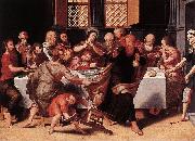 Pieter Pourbus Last Supper oil painting